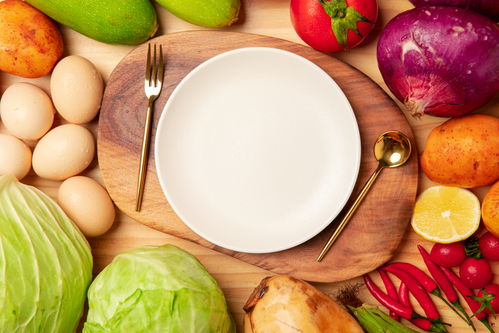 生态绿色果蔬摆拍食材食品蔬菜摄影图 st摄影