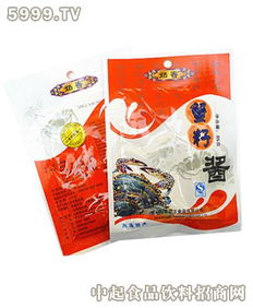 永晓姑香蟹籽酱 永晓调味品